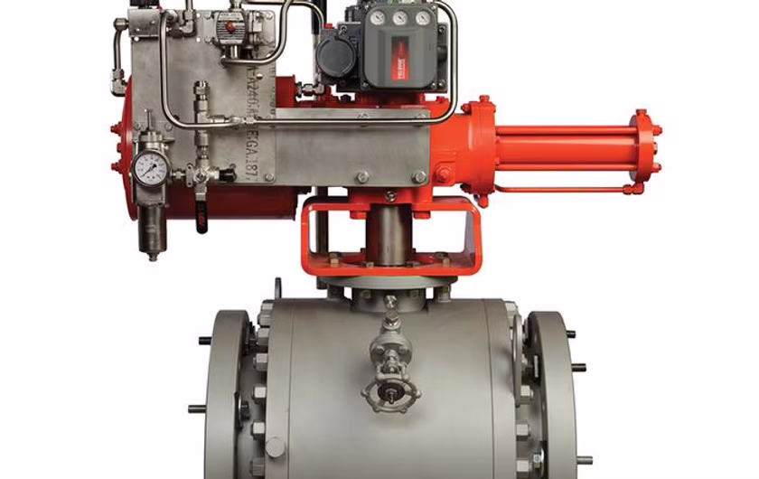 Zhejiang Coosai actuated ball valve
